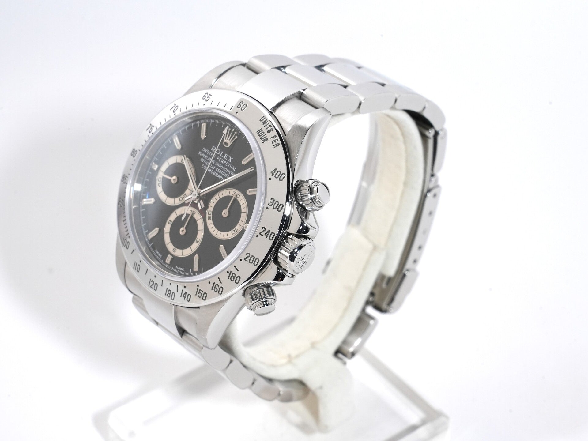 Rolex Daytona El Primero Ref. 16520 Stainless Steel Black Dial Used hnhfd9t6