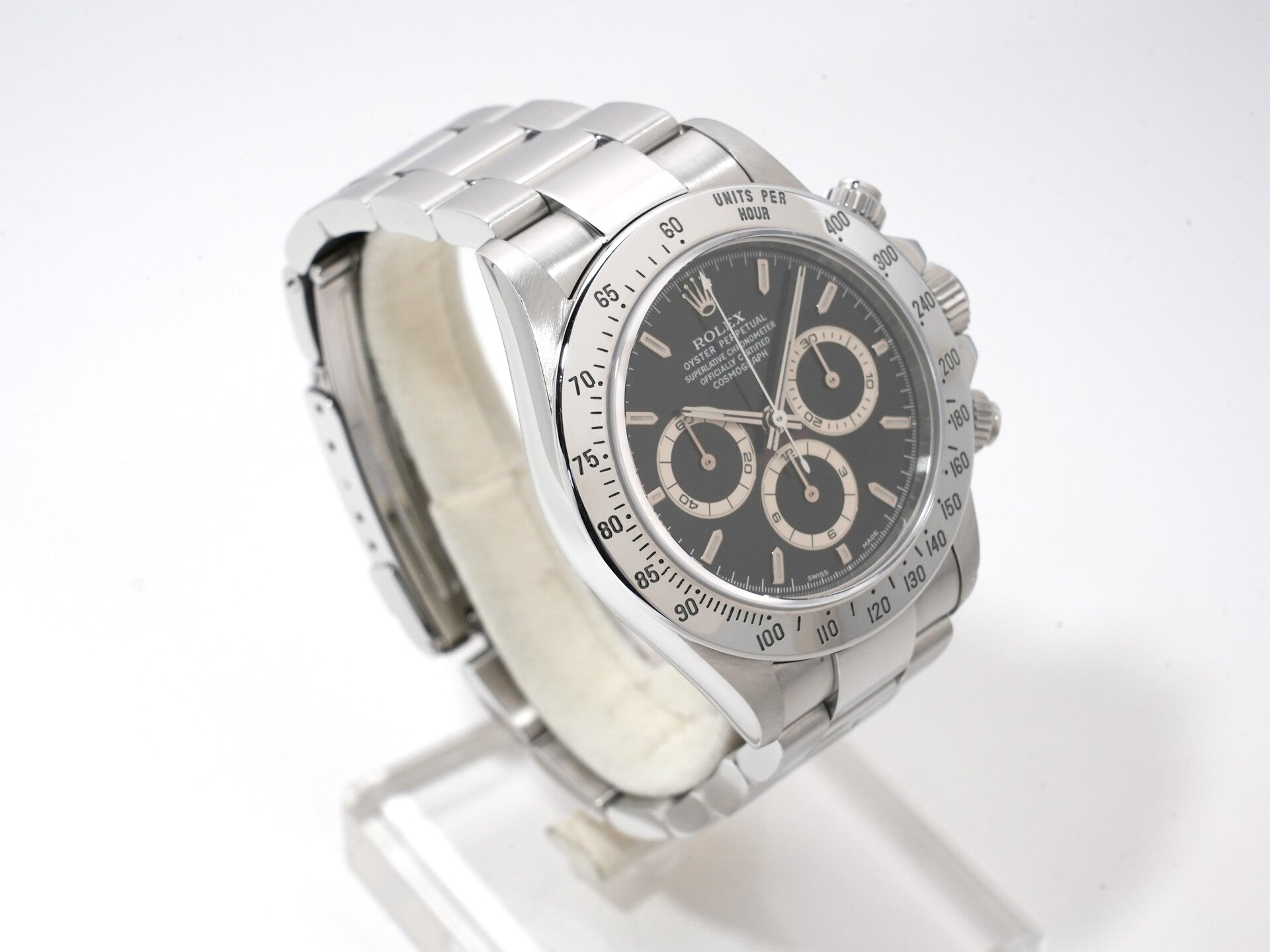 Rolex Daytona El Primero Ref. 16520 Stainless Steel Black Dial Used hnhfd9t6