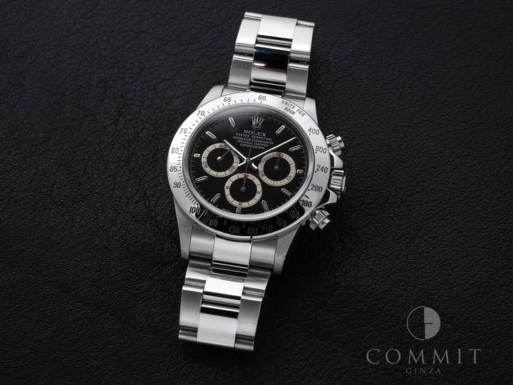 Rolex Daytona El Primero Ref. 16520 Stainless Steel Black Dial Used hnhfd9t6