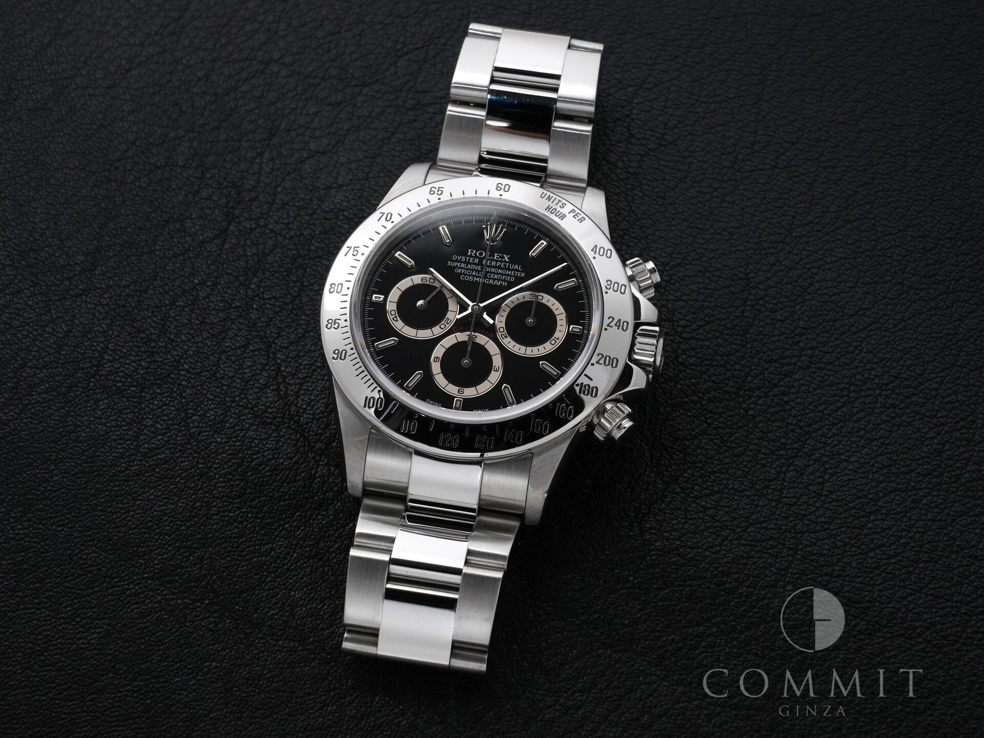 Rolex Daytona El Primero Ref. 16520 Stainless Steel Black Dial Used hnhfd9t6