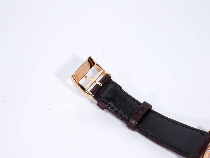 A. Lange & Söhne Lange 1 Moon Phase Ref. 192.032 Pink Gold Silver Dial Excellent Condition jhw2ijrg