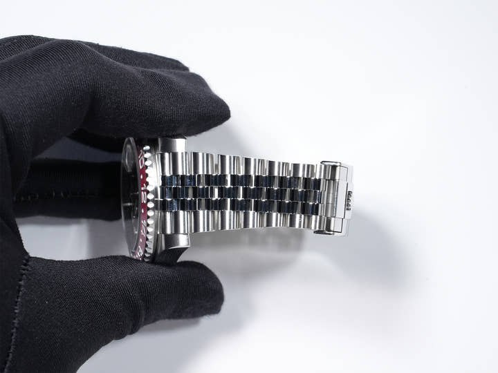 Rolex GMT-Master II Ref. 126710BLRO Stainless Steel Black Dial Jubilee Bracelet Excellent Condition qea8cgmz