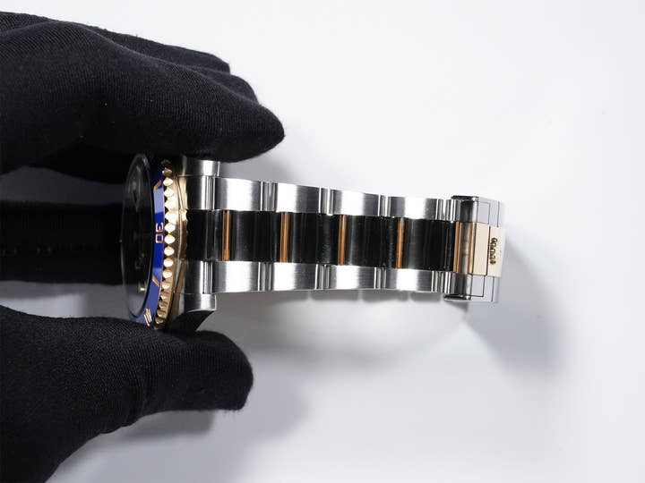 ROLEX Submariner Date Ref. 126613LB Stainless Steel/Yellow Gold Blue Dial Excellent Condition uqgtcf86