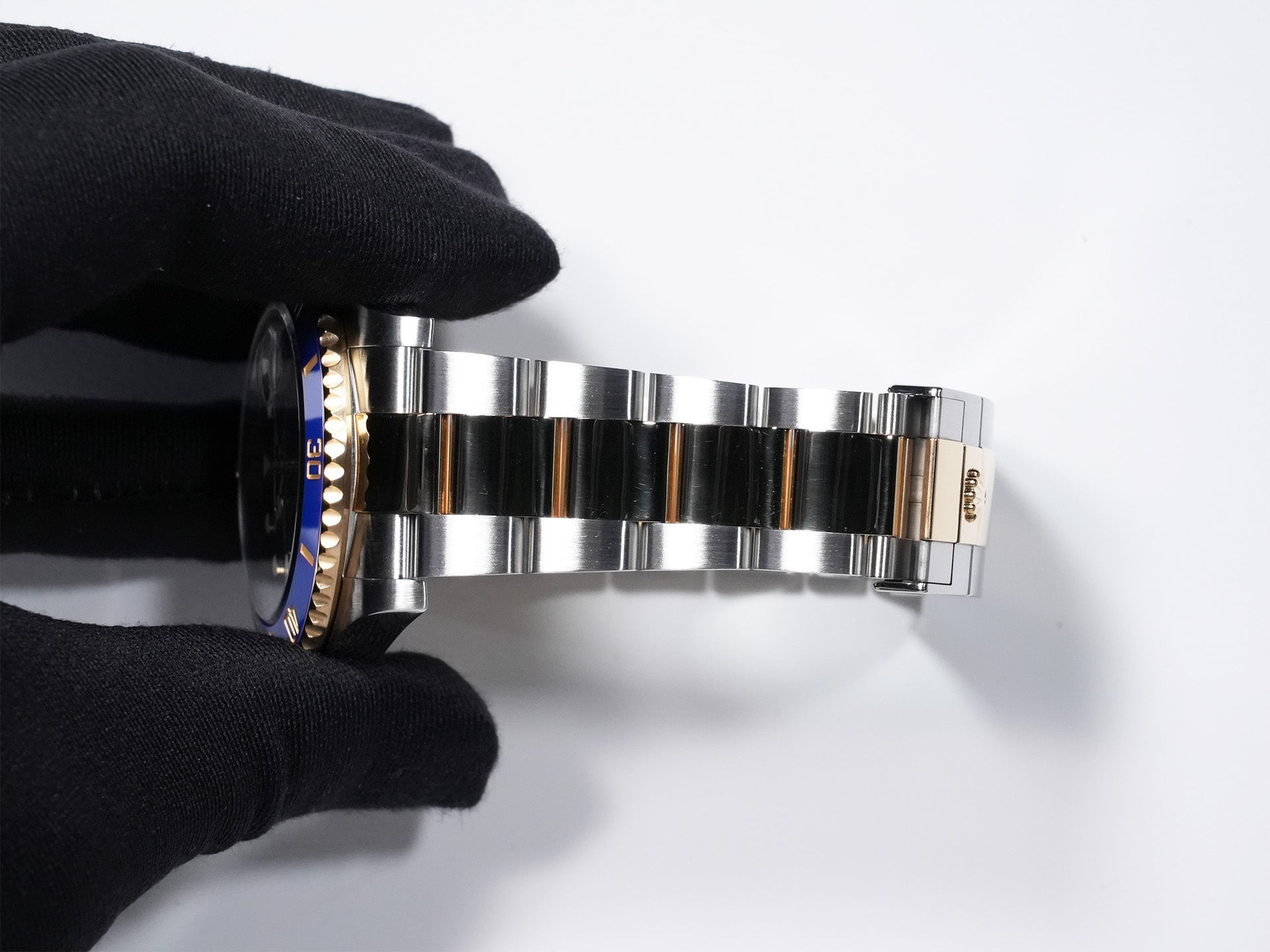 ROLEX Submariner Date Ref. 126613LB Stainless Steel/Yellow Gold Blue Dial Excellent Condition uqgtcf86