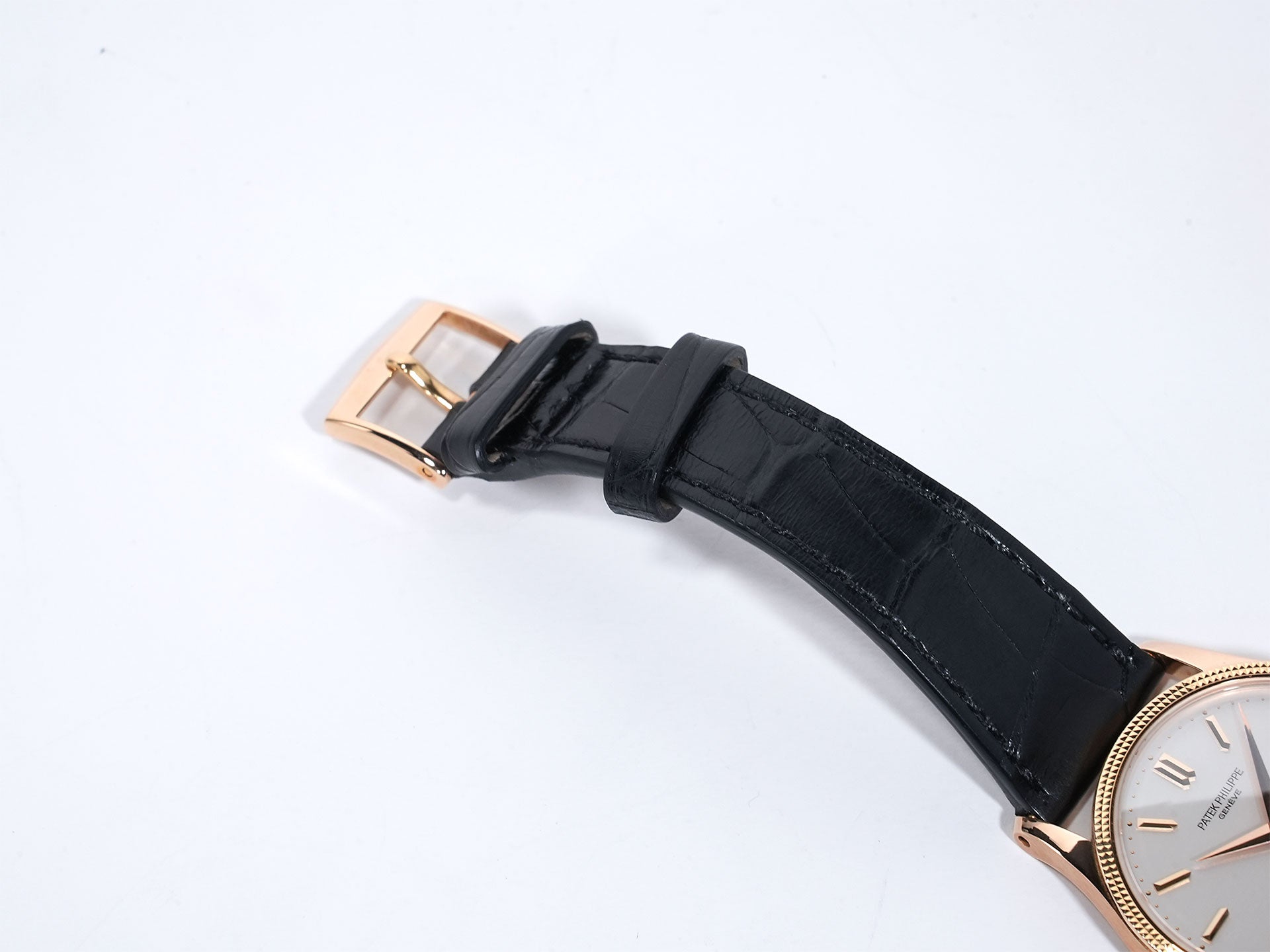 Patek Philippe Calatrava Ref. 3796D Rose Gold Silver Dial Pre-Owned Excellent Condition kbc553os