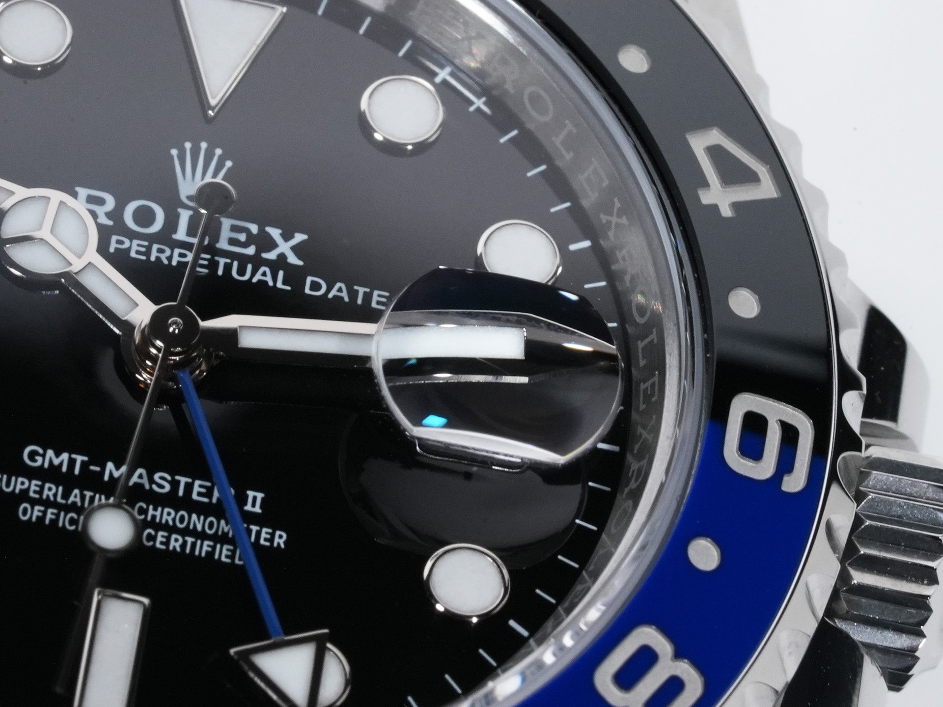 Rolex GMT-Master II Ref. 126710BLNR Stainless Steel Black Dial Oyster Bracelet Excellent Used c5nmf4cy