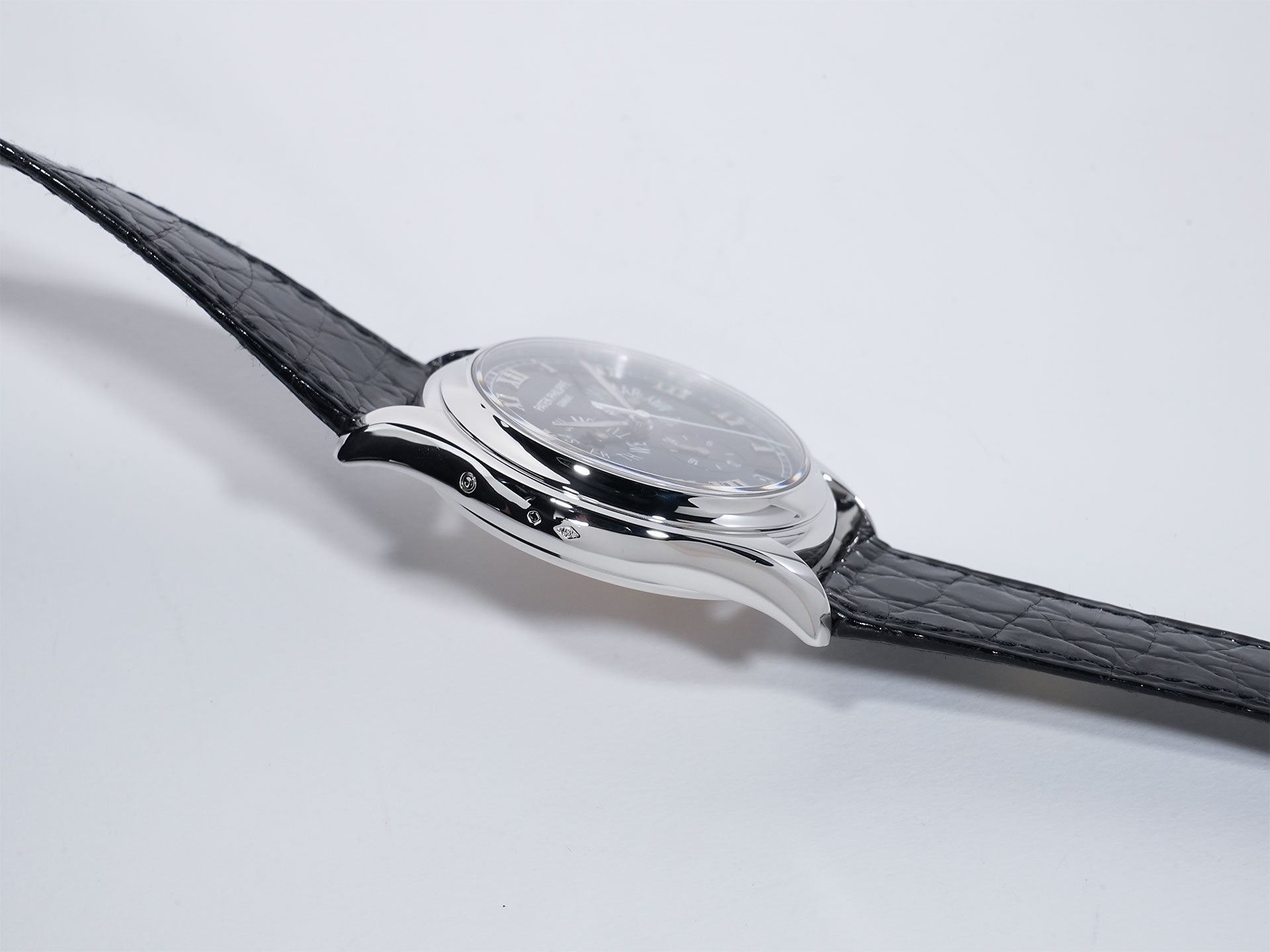 Patek Philippe Annual Calendar Ref. 5035P-001 Platinum Black Dial Used cbnx56ry