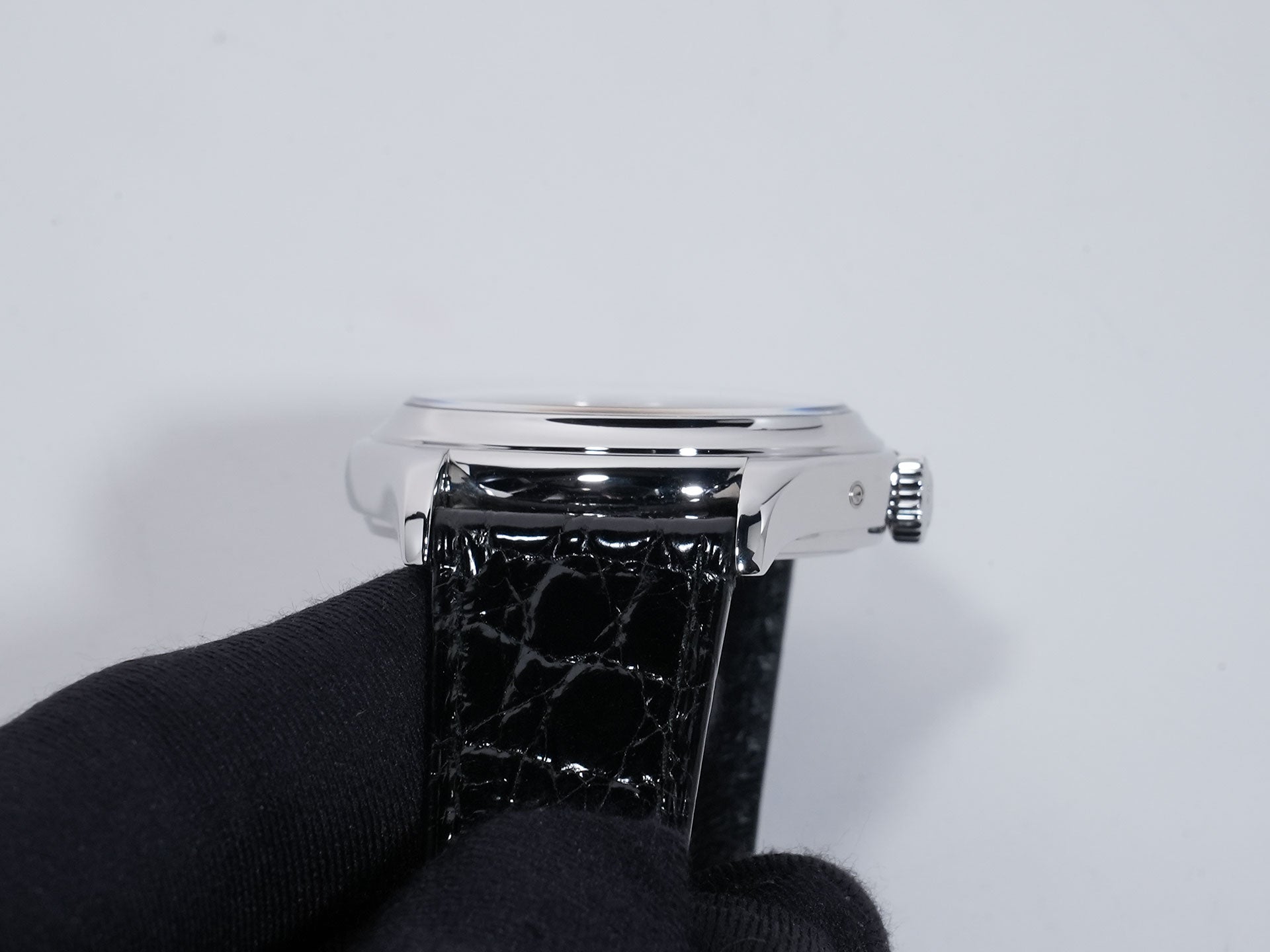Patek Philippe Annual Calendar Ref. 5035P-001 Platinum Black Dial Used cbnx56ry
