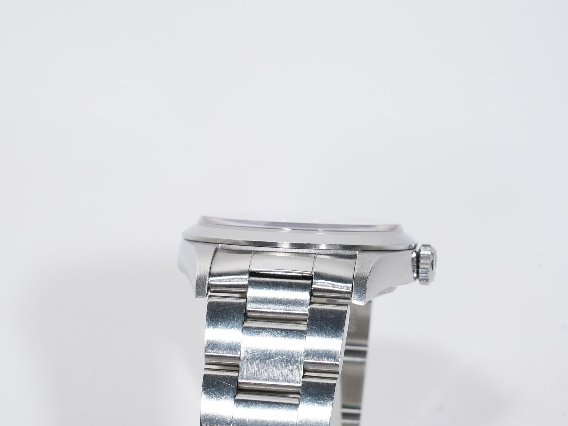 Rolex Explorer I Ref. 14270 Stainless Steel Black Dial Oyster Bracelet Used 9w6v388p