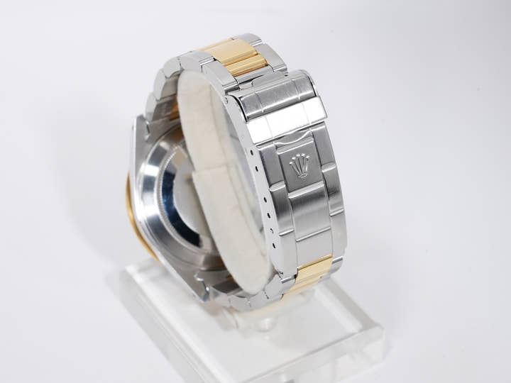 Rolex Submariner Date Ref. 16613 Stainless Steel/Yellow Gold Blue Dial Used do8f2gsx