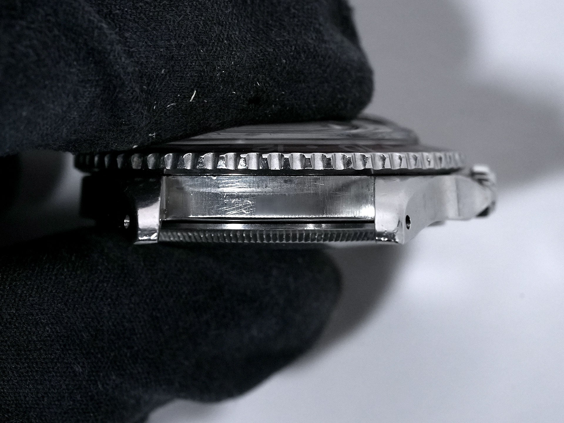 ロレックス GMTマスター Ref.1675 ステンレススチール ブラック文字盤 オイスターブレスレット 中古 yo7b3zwe