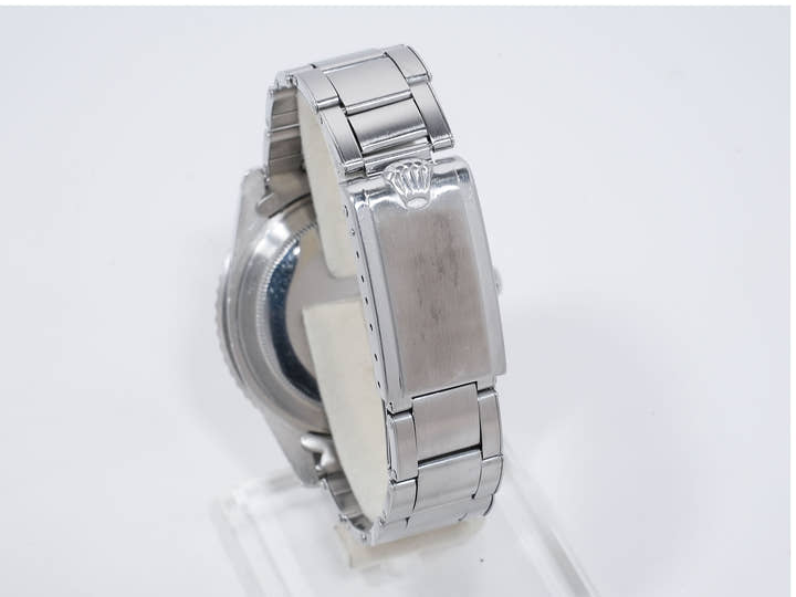 ロレックス GMTマスター Ref.1675 ステンレススチール ブラック文字盤 オイスターブレスレット 中古 989fpjid