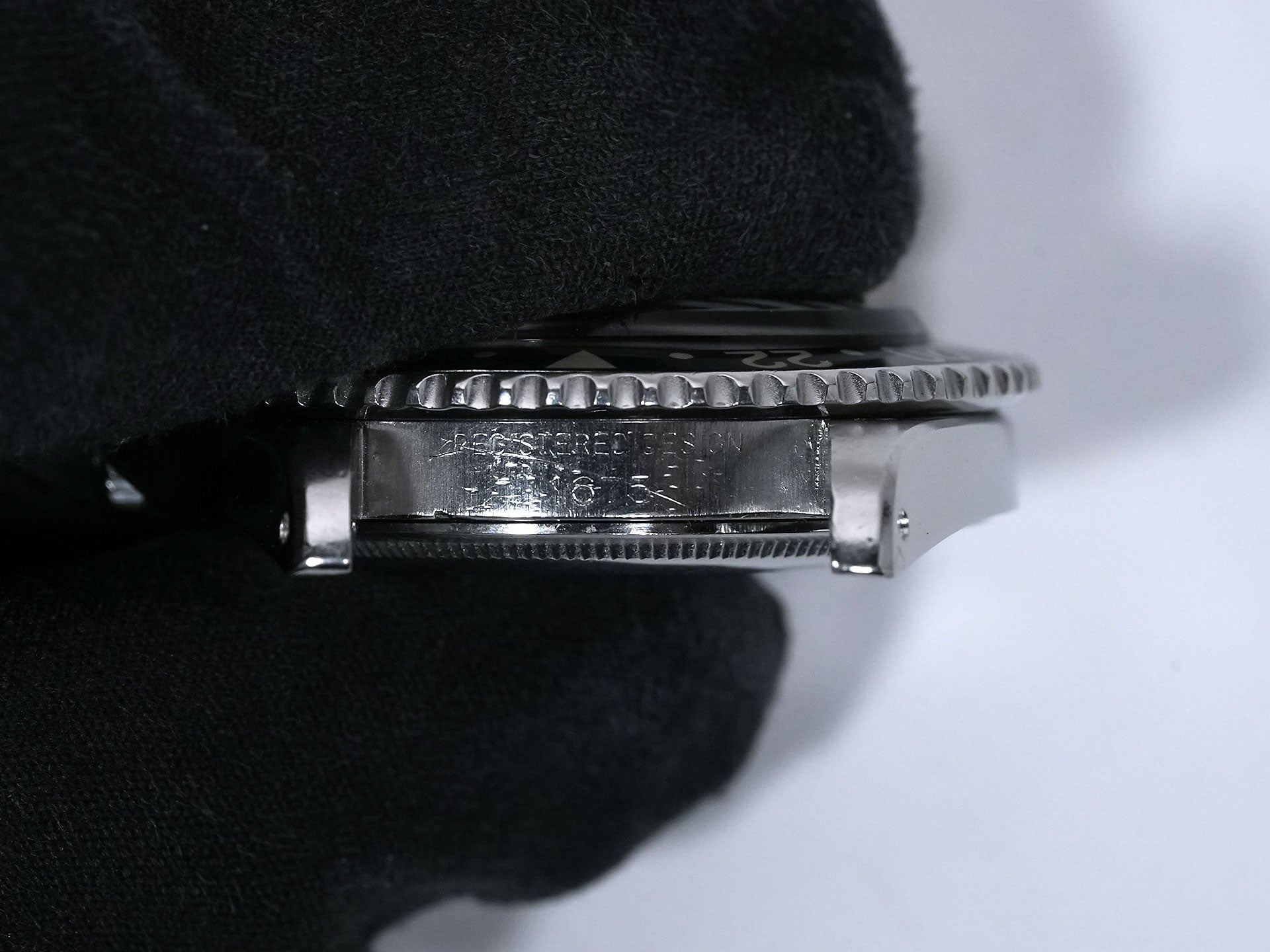 ロレックス GMTマスター Ref.1675 ステンレススチール ブラック文字盤 オイスターブレスレット 中古 989fpjid