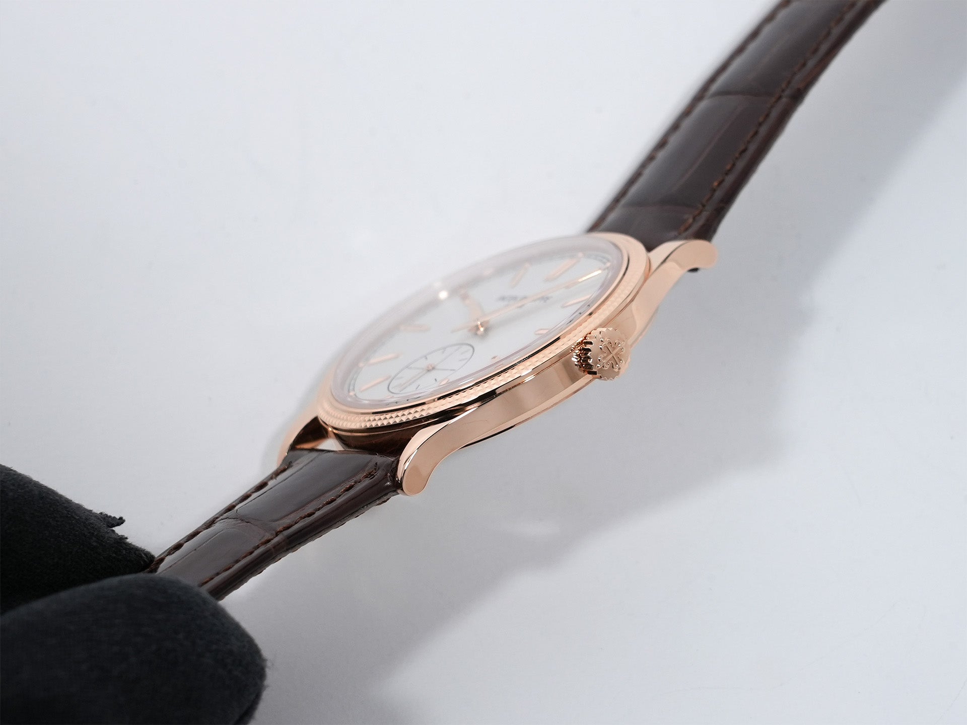 パテックフィリップ カラトラバ Ref.6119R-001 ローズゴールド シルバー文字盤 未使用 rajjb8k8