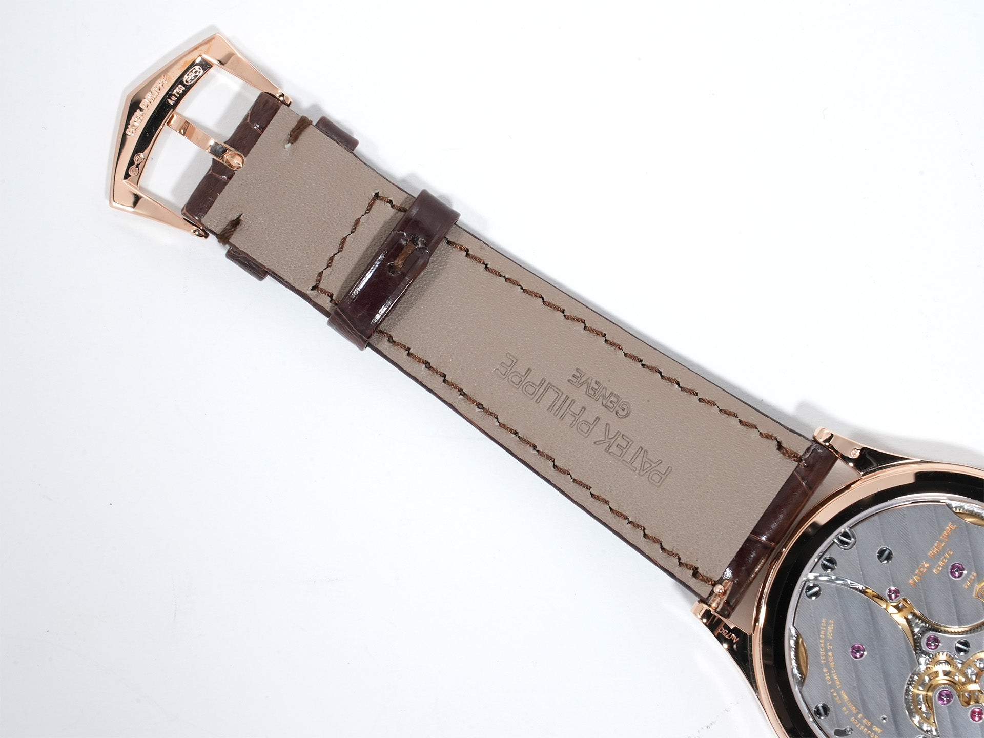 パテックフィリップ カラトラバ Ref.6119R-001 ローズゴールド シルバー文字盤 未使用 rajjb8k8