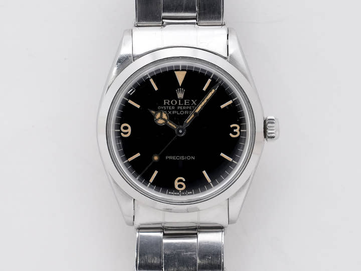 ロレックス エクスプローラー Ref.5500 ステンレススチール ブラック文字盤 中古 q5vrbkur