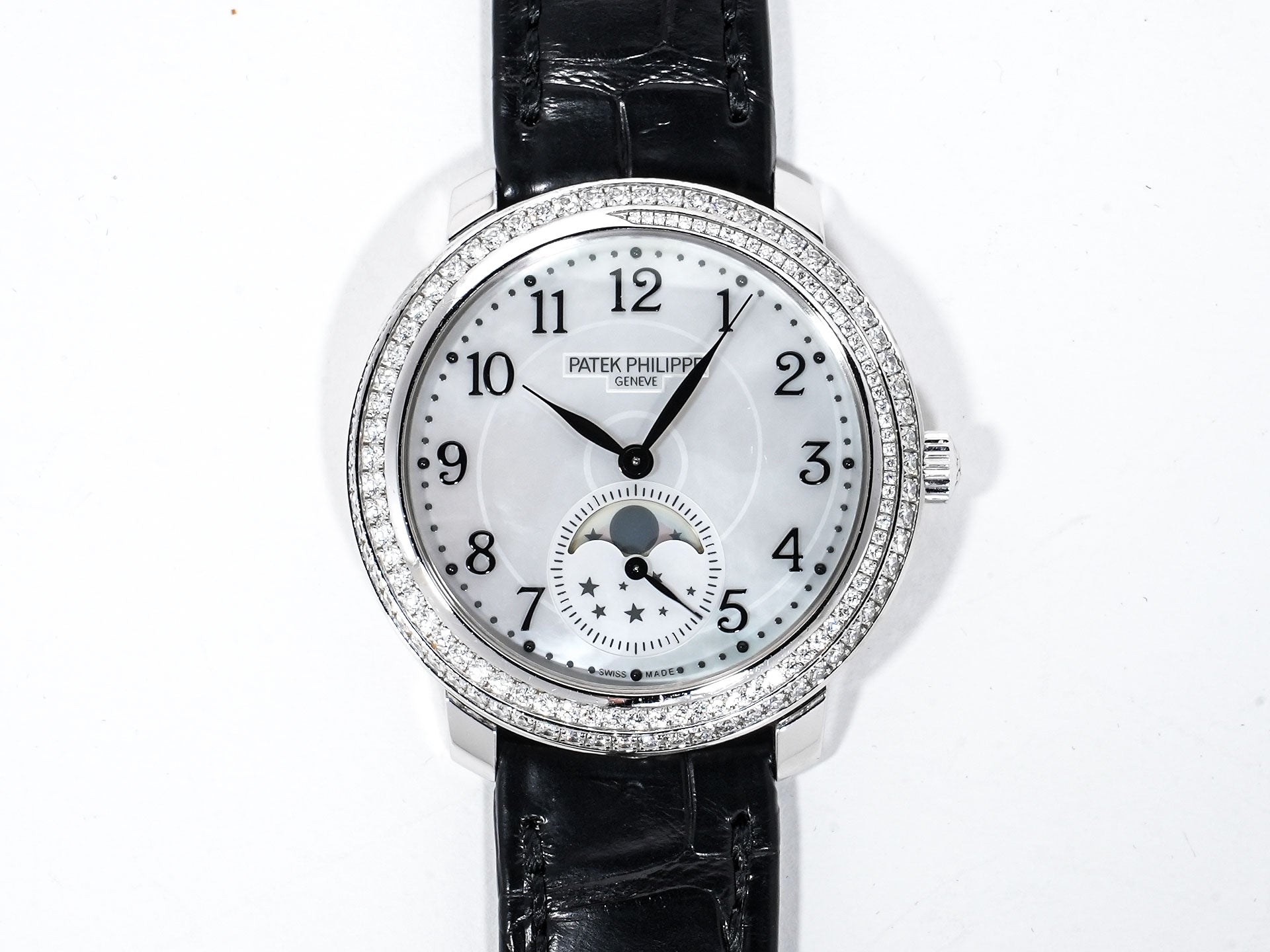 パテックフィリップ コンプリケーション Ref.4968G-010 ホワイトゴールド ホワイトシェル文字盤 中古 wktqnwxa