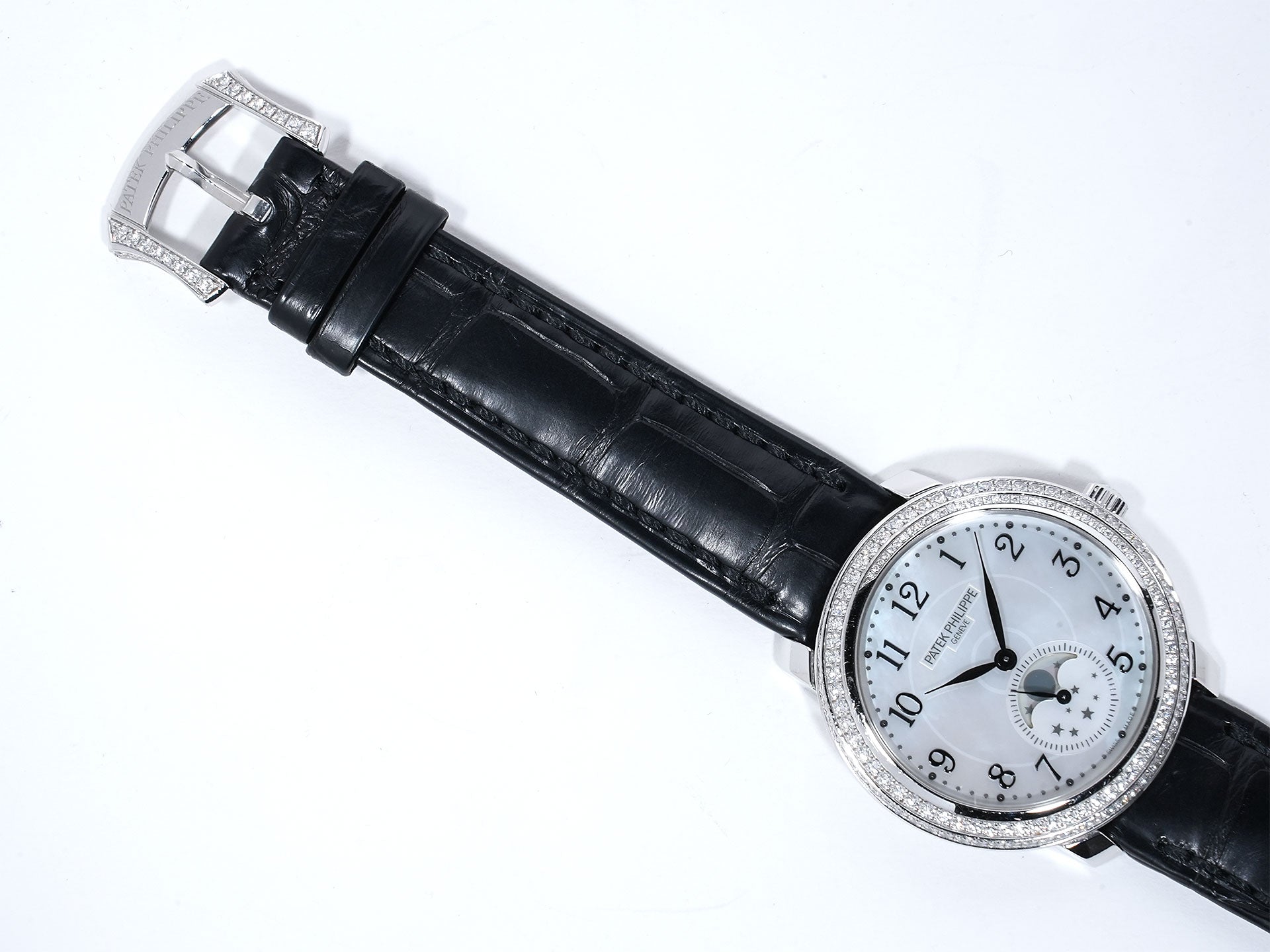 パテックフィリップ コンプリケーション Ref.4968G-010 ホワイトゴールド ホワイトシェル文字盤 中古 wktqnwxa