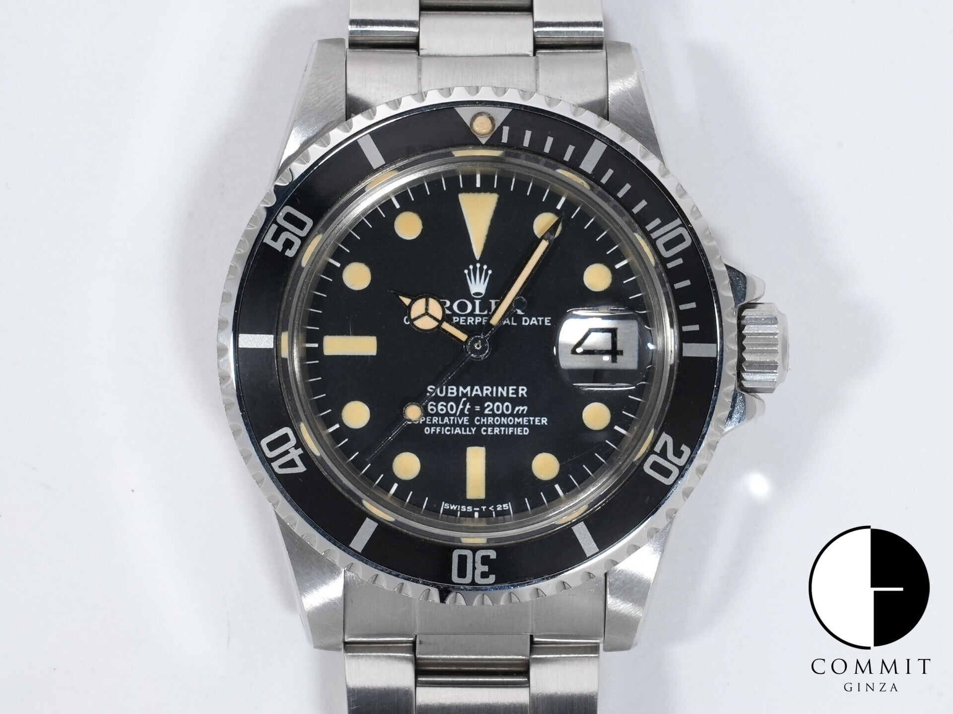 Rolex Submariner Date Ref.1680 Stainless Steel Black Dial Used 98fburjt