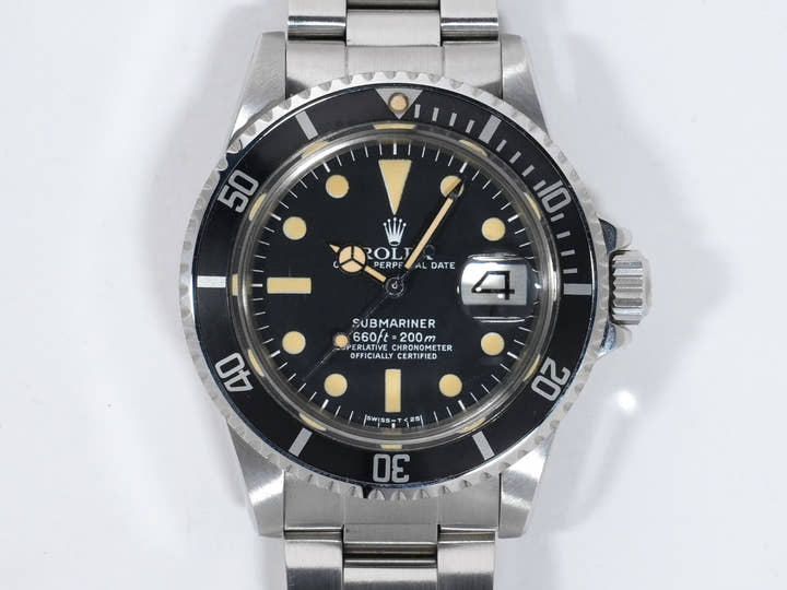 Rolex Submariner Date Ref.1680 Stainless Steel Black Dial Used 98fburjt