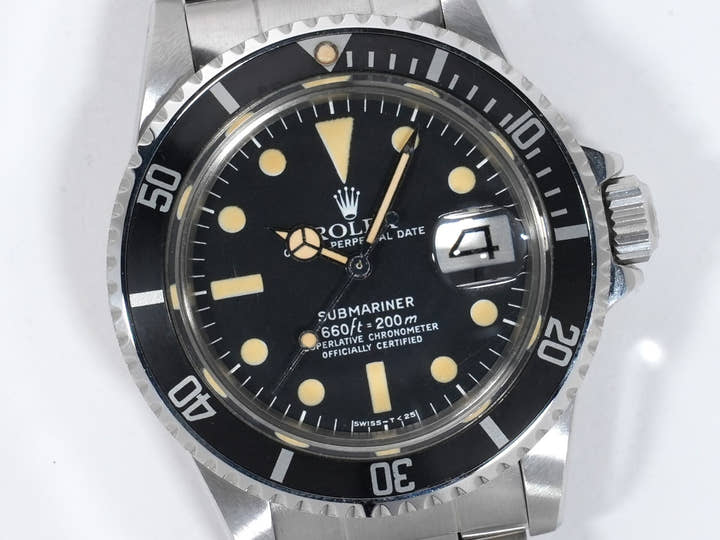 Rolex Submariner Date Ref.1680 Stainless Steel Black Dial Used 98fburjt