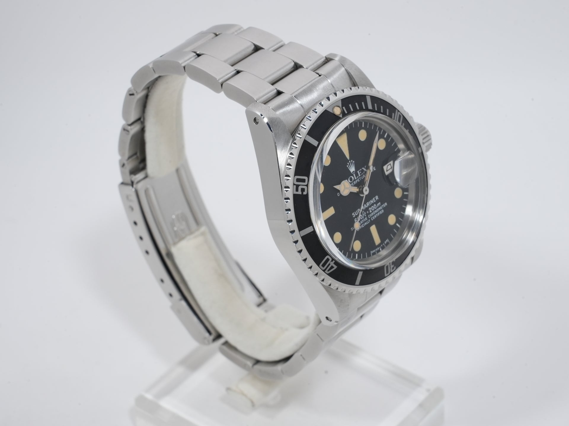 Rolex Submariner Date Ref.1680 Stainless Steel Black Dial Used 98fburjt