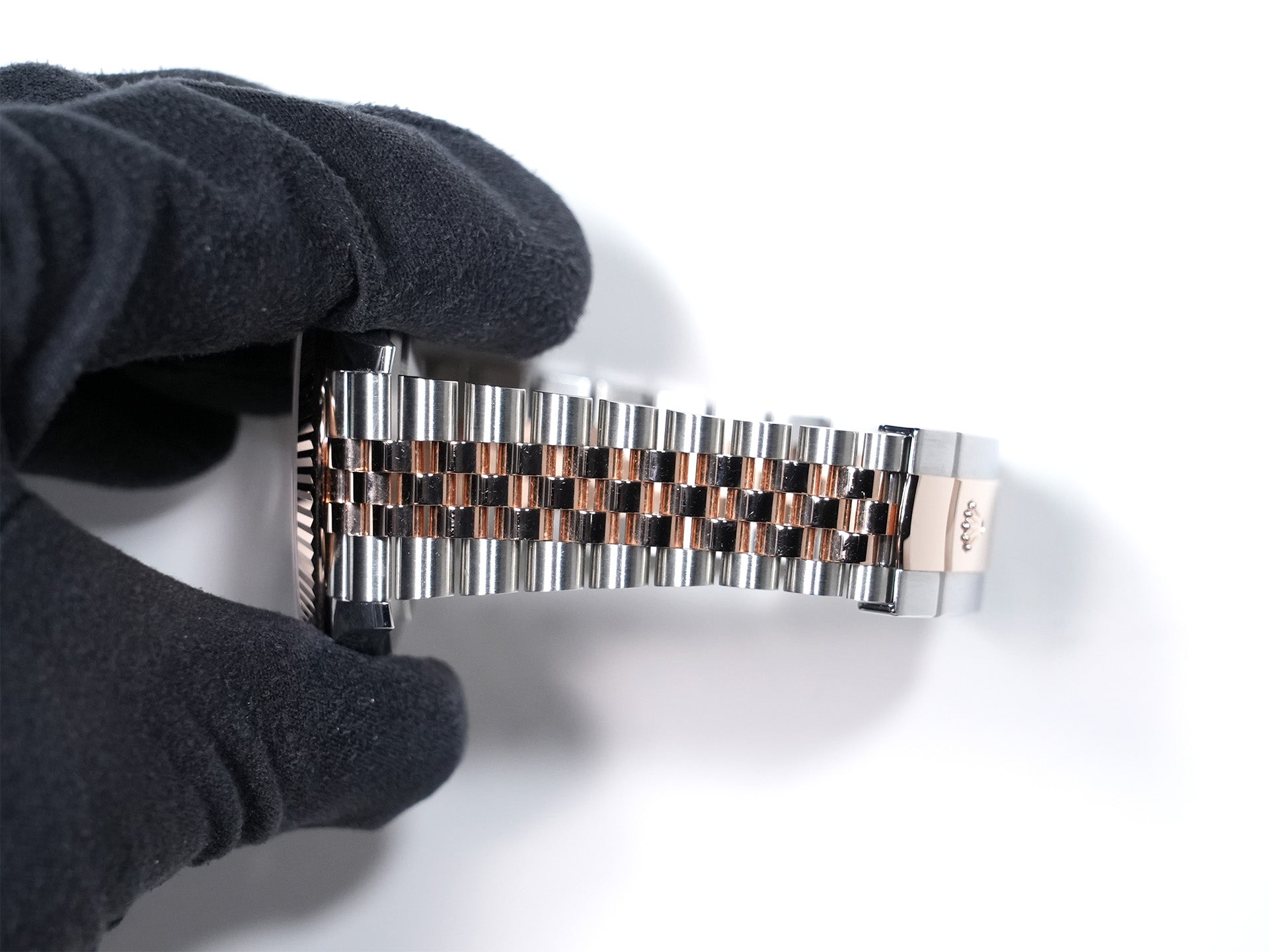 Rolex Datejust 41 Ref. 126331 Stainless Steel/Everose Gold Slate Roman Dial Jubilee Bracelet Used fhujomwu