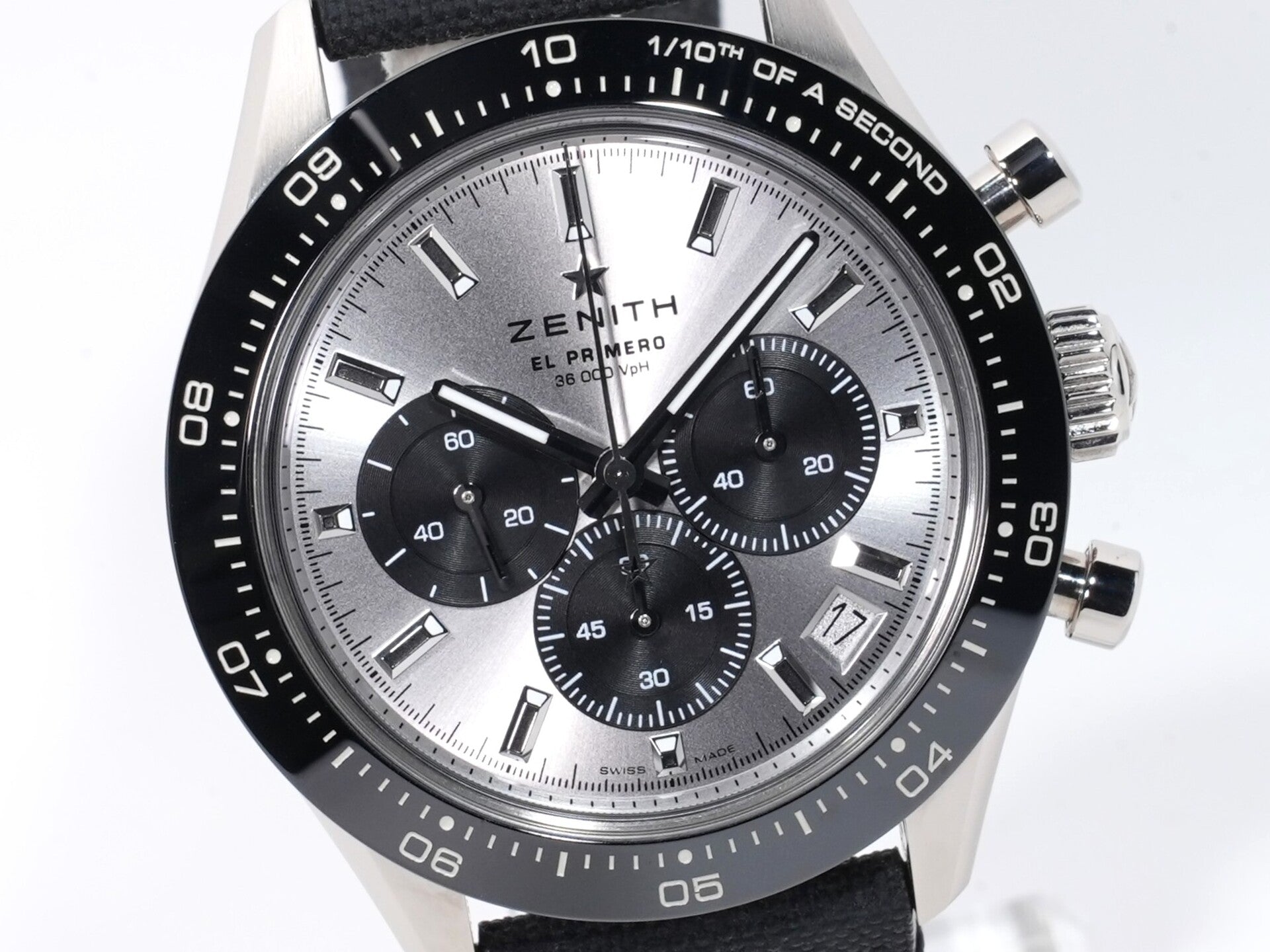 Zenith Chronomaster Sport Ref. 65.3102.3600/01.C920 White Gold Silver Dial Used pmogmeem