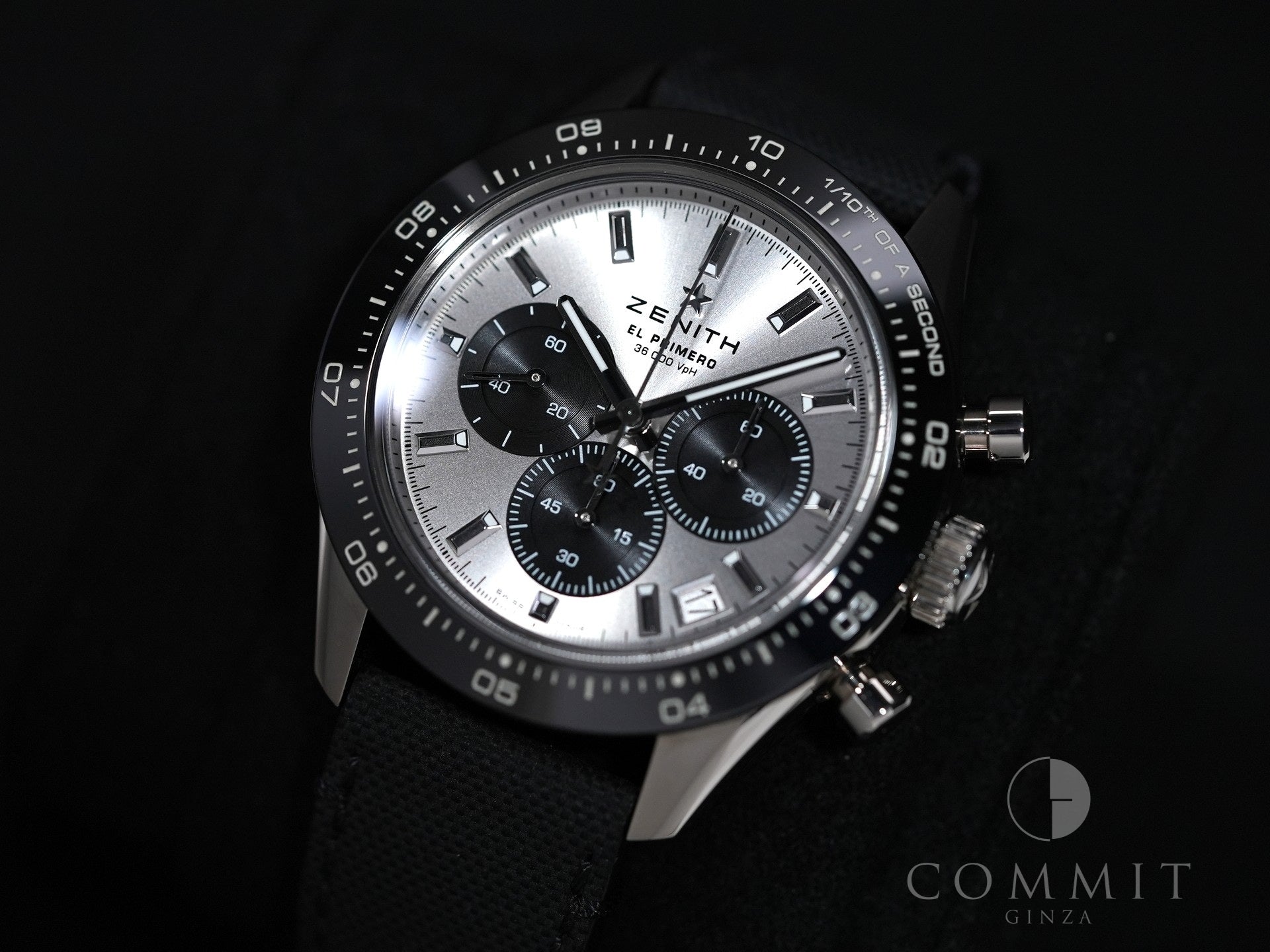 Zenith Chronomaster Sport Ref. 65.3102.3600/01.C920 White Gold Silver Dial Used pmogmeem