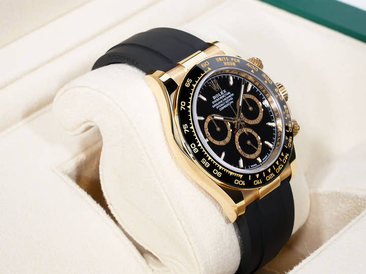 ロレックス デイトナ Ref.126518LN イエローゴールド ブラックxゴールデンカウンターリング文字盤 美中古 nx5wo3an