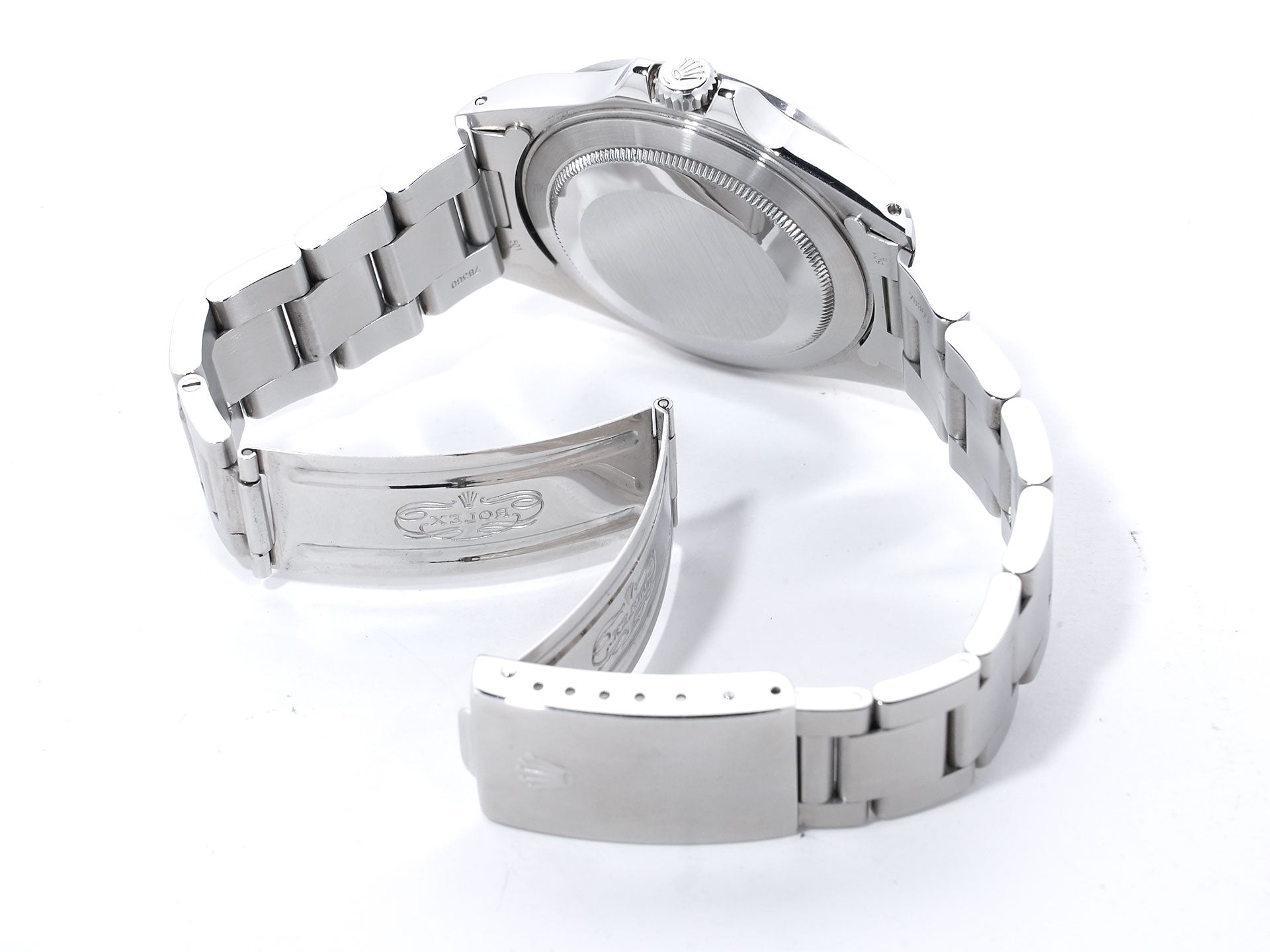 Rolex Explorer II Ref. 16570 Stainless Steel White Dial Oyster Bracelet Used mw3xqjaf