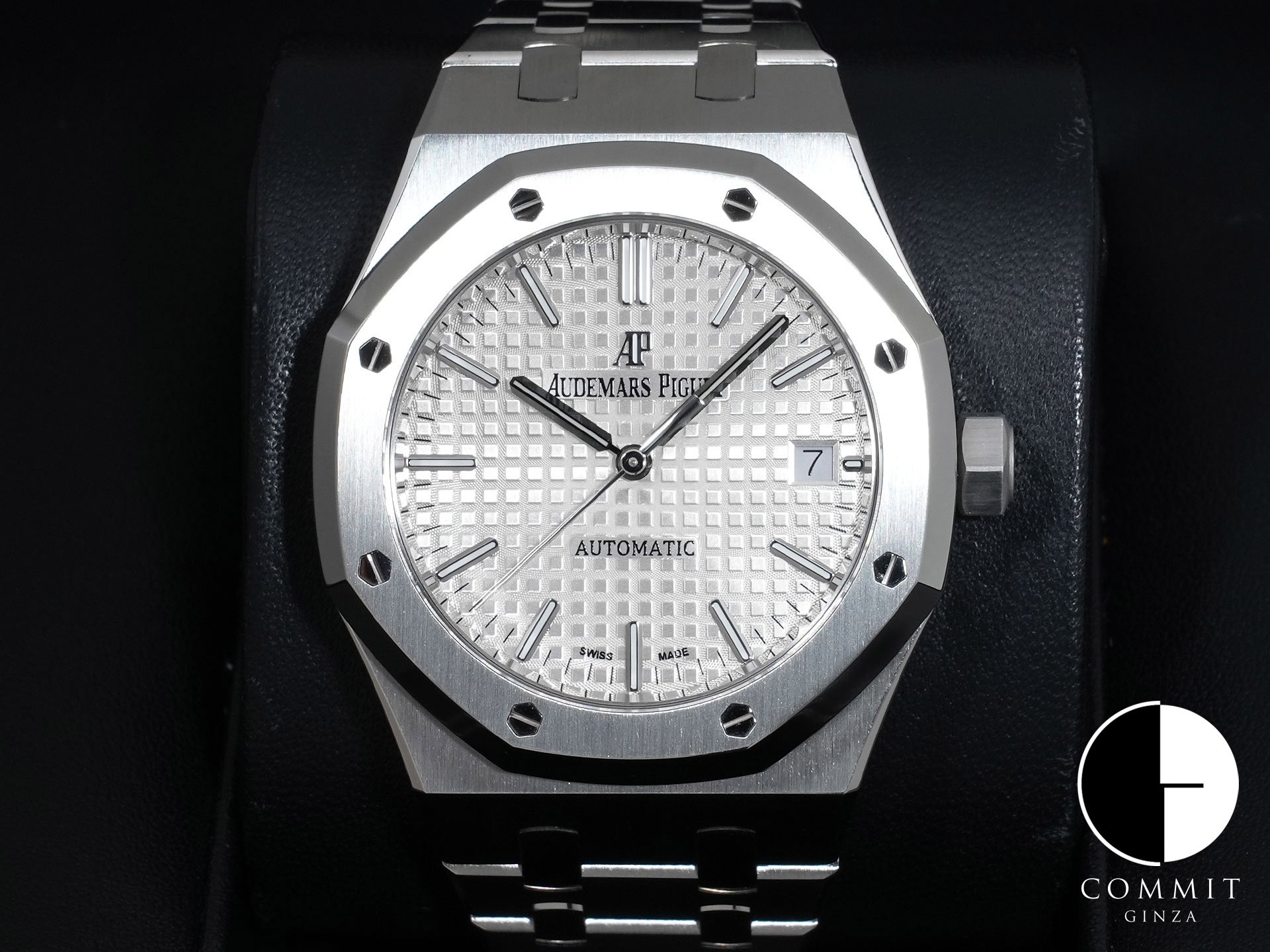 Audemars Piguet Royal Oak Ref.15450ST.OO.1256ST.01 Stainless Steel Silver Dial Excellent Condition y57zxg76