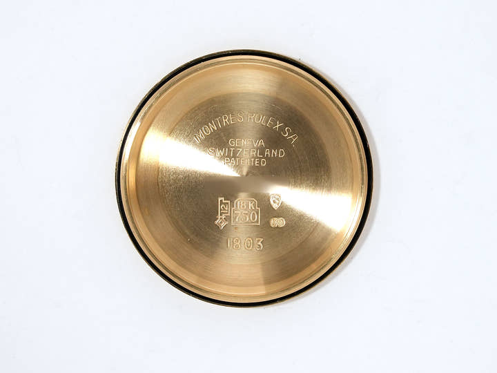 ロレックス デイデイト Ref.1803/8 イエローゴールド シャンパン文字盤 美中古 74mwsjeu