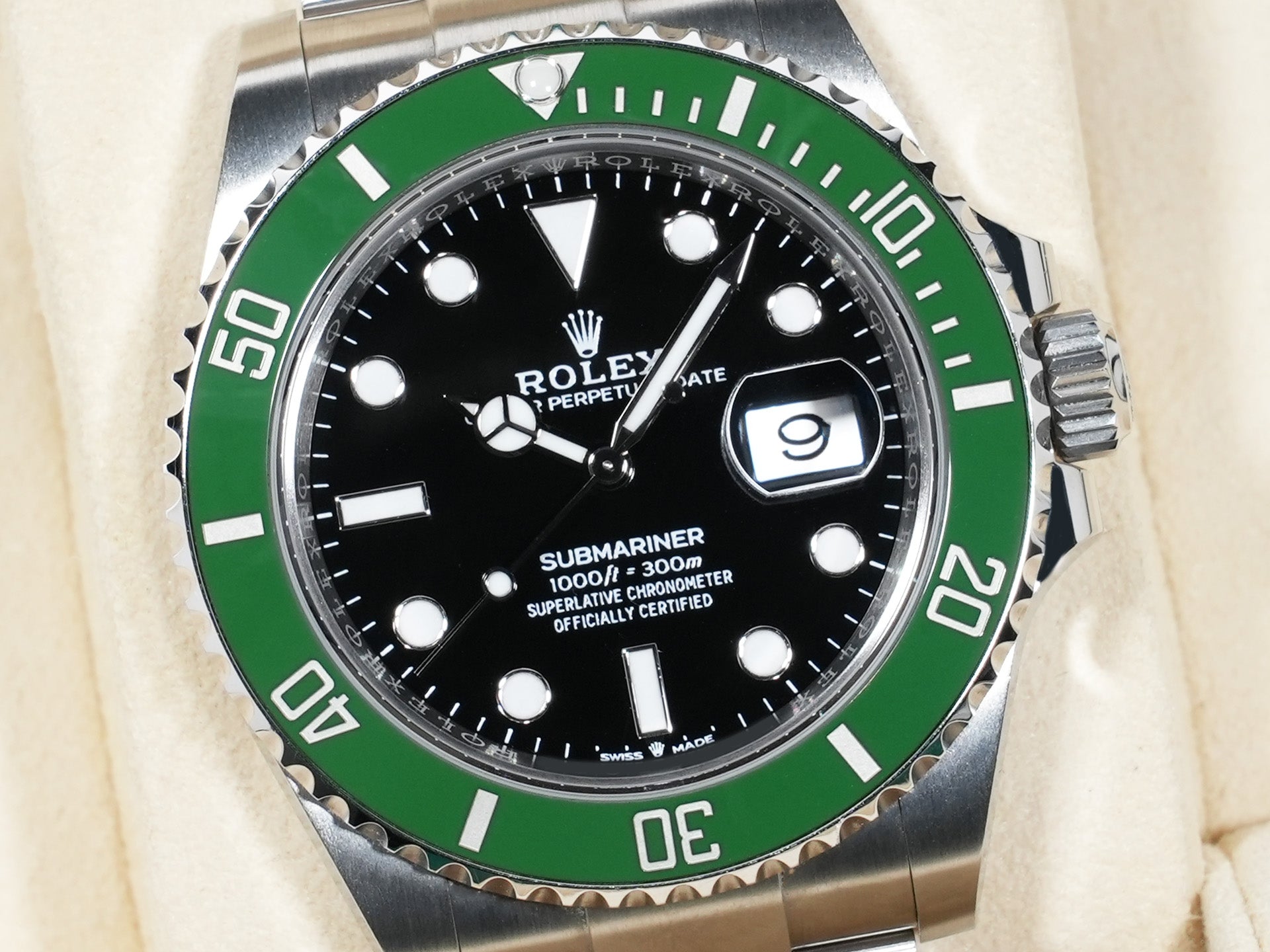 ロレックス サブマリーナー デイト Ref.126610LV ステンレススチール ブラック文字盤 中古 cdevfj3u