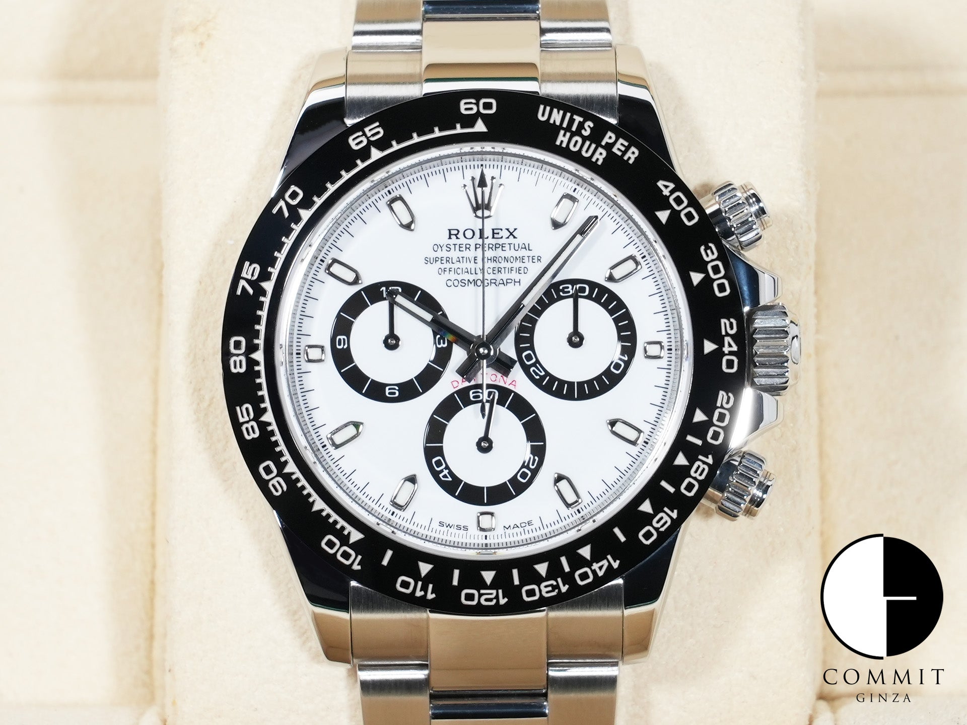 ロレックス デイトナ Ref.116500LN ステンレススチール ホワイト文字盤 美中古 fapjvuc9