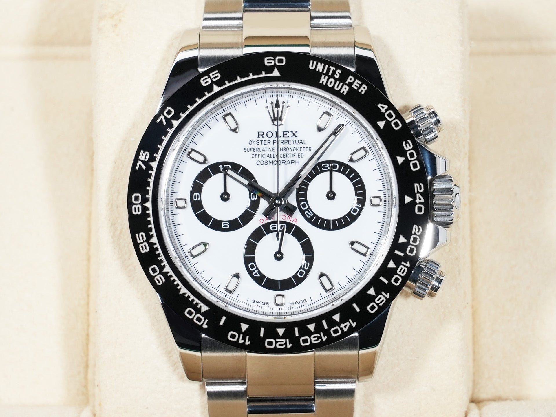 ロレックス デイトナ Ref.116500LN ステンレススチール ホワイト文字盤 美中古 fapjvuc9