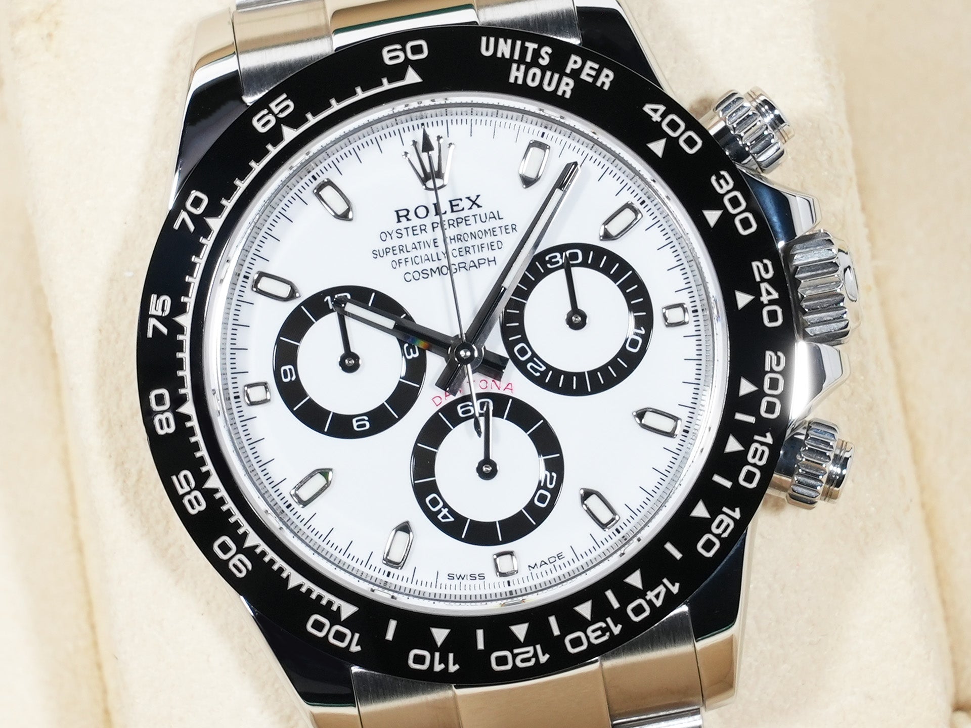 ロレックス デイトナ Ref.116500LN ステンレススチール ホワイト文字盤 美中古 fapjvuc9