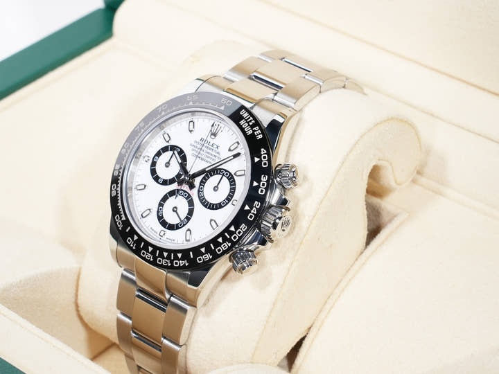 ロレックス デイトナ Ref.116500LN ステンレススチール ホワイト文字盤 美中古 fapjvuc9