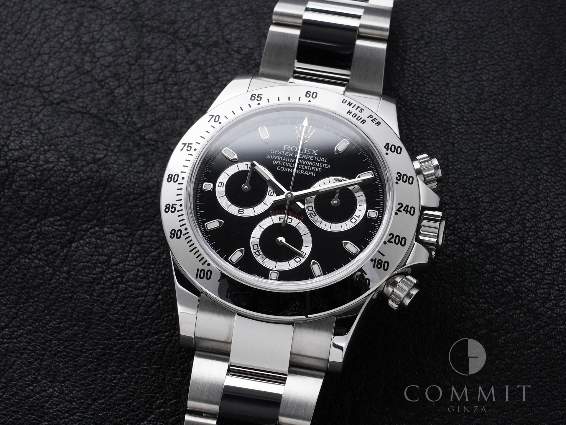ロレックス デイトナ Ref.116520 ステンレススチール ブラック文字盤 中古 ct3eqa3y