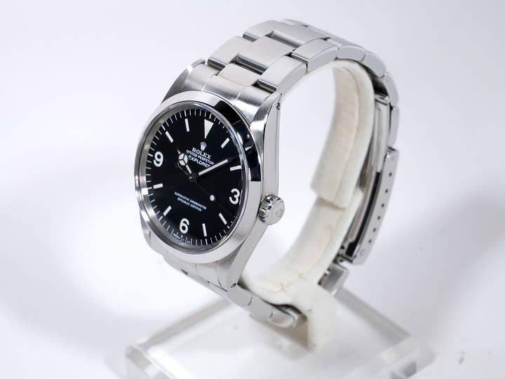 ロレックス エクスプローラーI Ref.1016 ステンレススチール ブラック文字盤 中古 o7d7w9fw