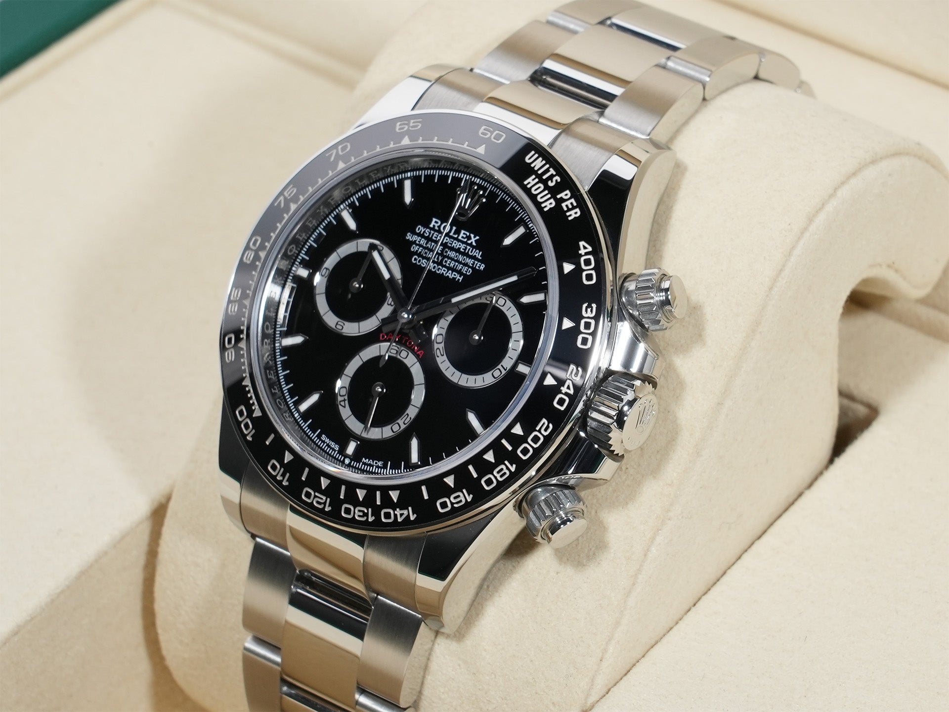 ロレックス デイトナ Ref.126500LN ステンレススチール ブラック文字盤 美品 gb99hx2d