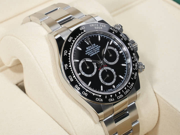 ロレックス デイトナ Ref.126500LN ステンレススチール ブラック文字盤 美品 gb99hx2d