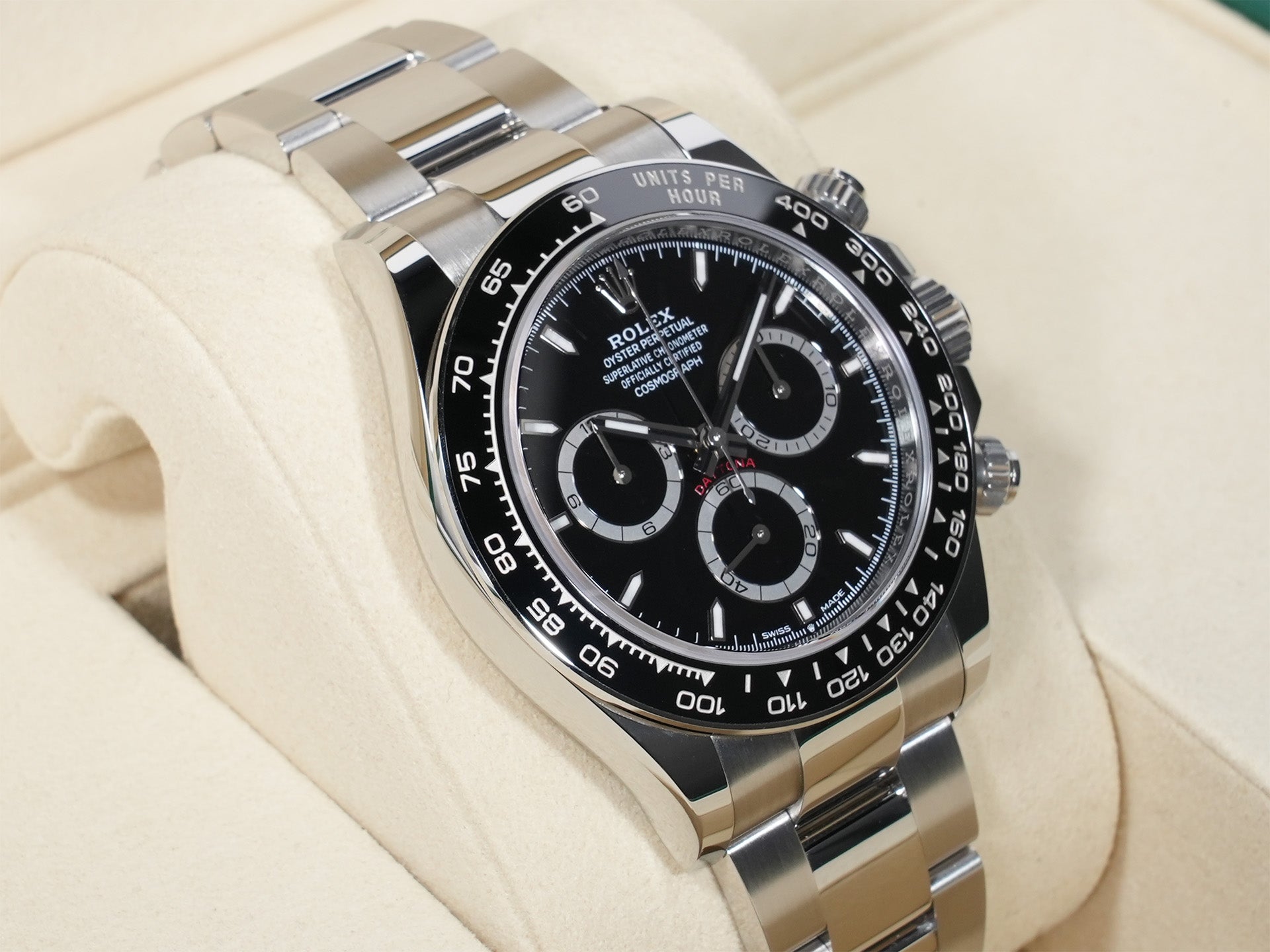 ロレックス デイトナ Ref.126500LN ステンレススチール ブラック文字盤 美品 gb99hx2d