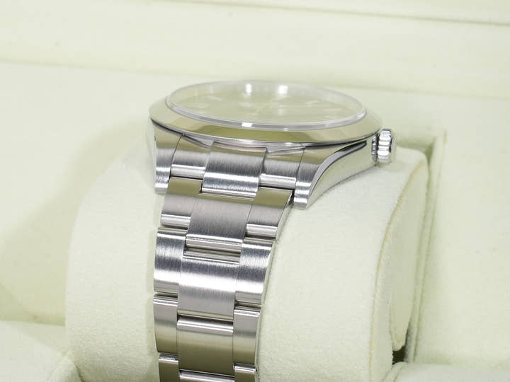 ロレックス エクスプローラーI Ref.214270 ステンレススチール ブラック文字盤 オイスターブレスレット 美品 rii263y3