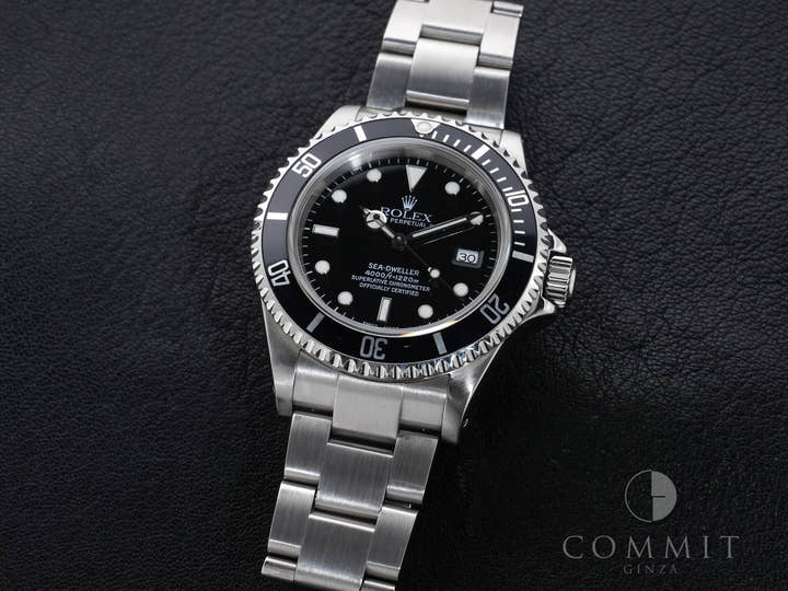 ロレックス シードゥエラー Ref.16600 ステンレススチール ブラック文字盤 中古 sohem85z