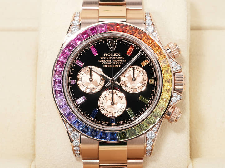 ロレックス デイトナ Ref.116595RBOW エバーローズゴールド ブラック文字盤 中古 kfofm63w