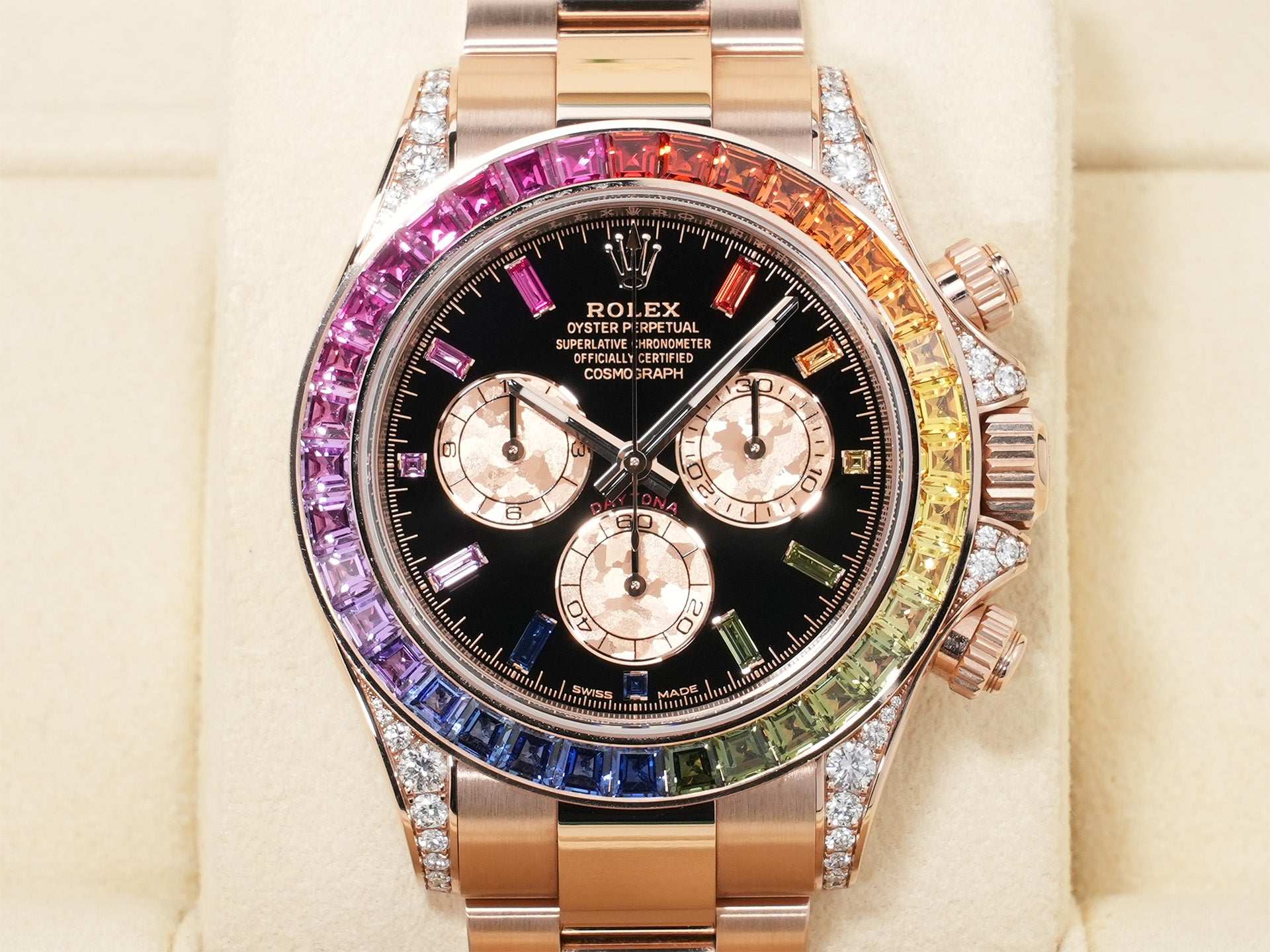 ロレックス デイトナ Ref.116595RBOW エバーローズゴールド ブラック文字盤 中古 kfofm63w