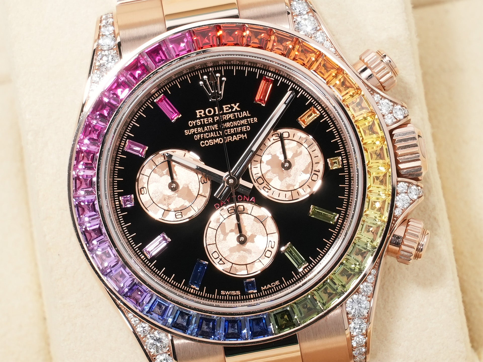 ロレックス デイトナ Ref.116595RBOW エバーローズゴールド ブラック文字盤 中古 kfofm63w