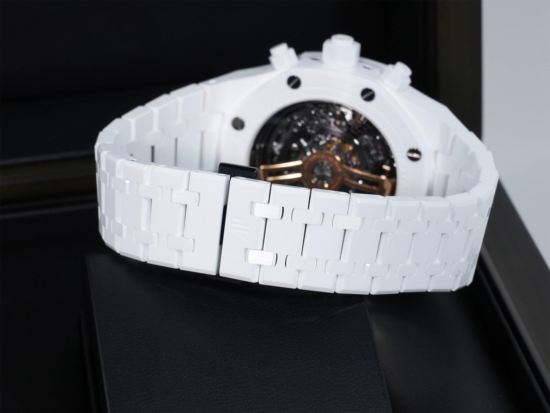 Audemars Piguet Royal Oak Grande Complication Ref.26605CB.OO.1248CB.01 White Ceramic Sapphire Dial Unused jgudz77f