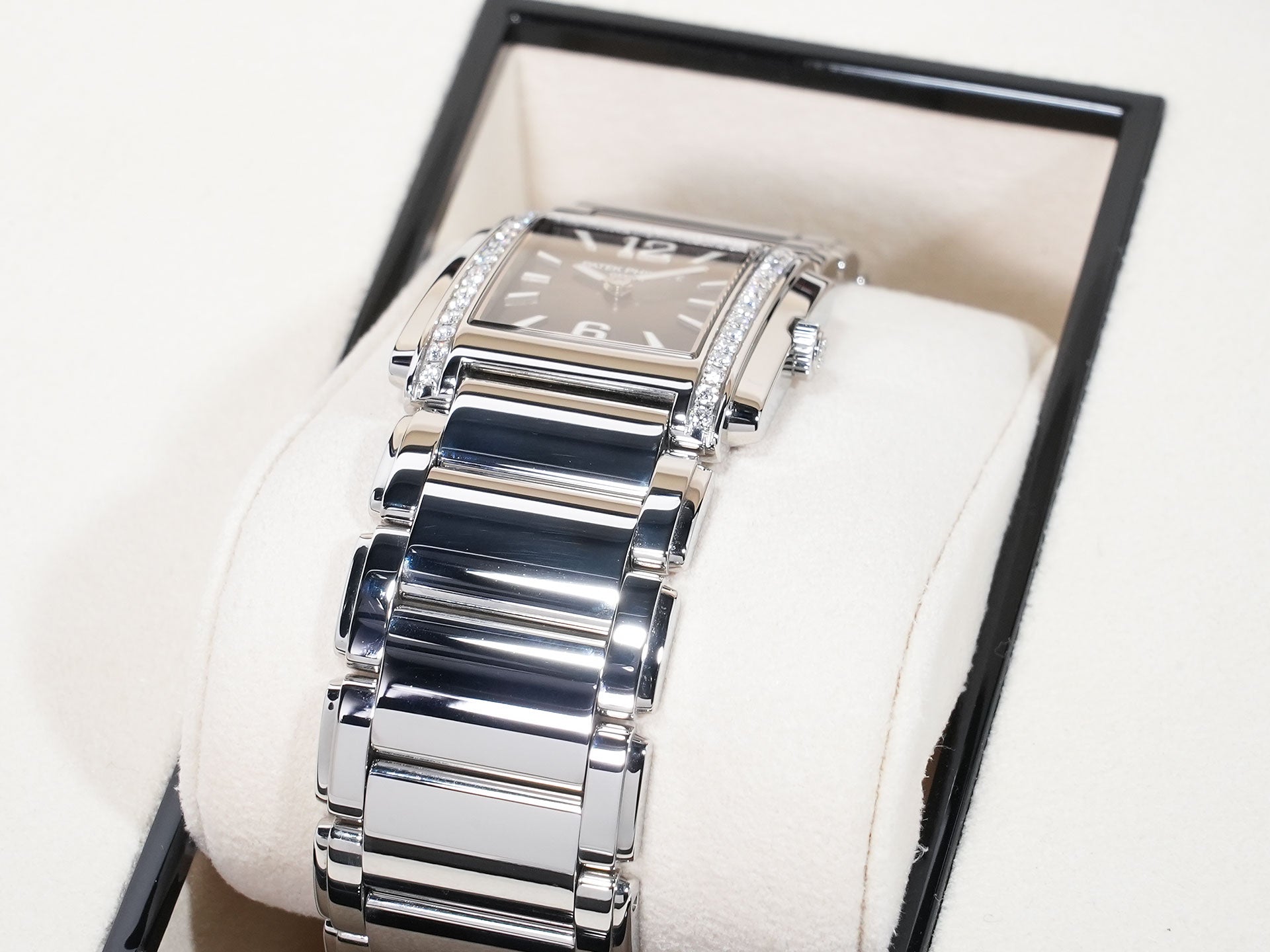 パテックフィリップ Twenty-4 Ref.4910/1200A-010 ステンレススチール グレー文字盤 美品 9kbzrpzn